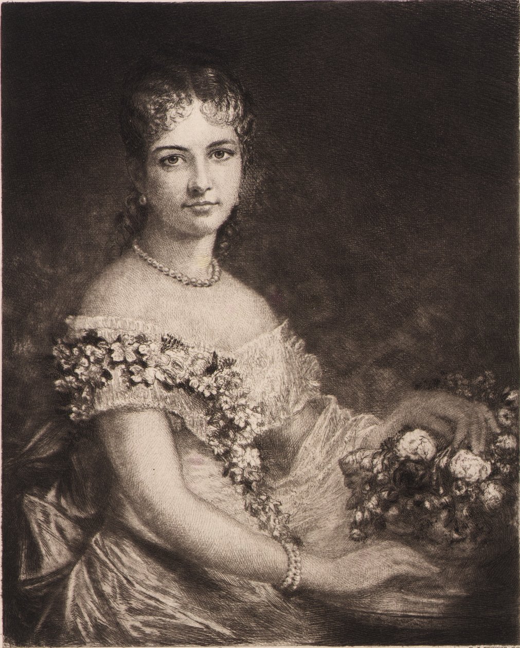 Porträtt av Mrs J. Coleman Drayton av Stephen James Ferris