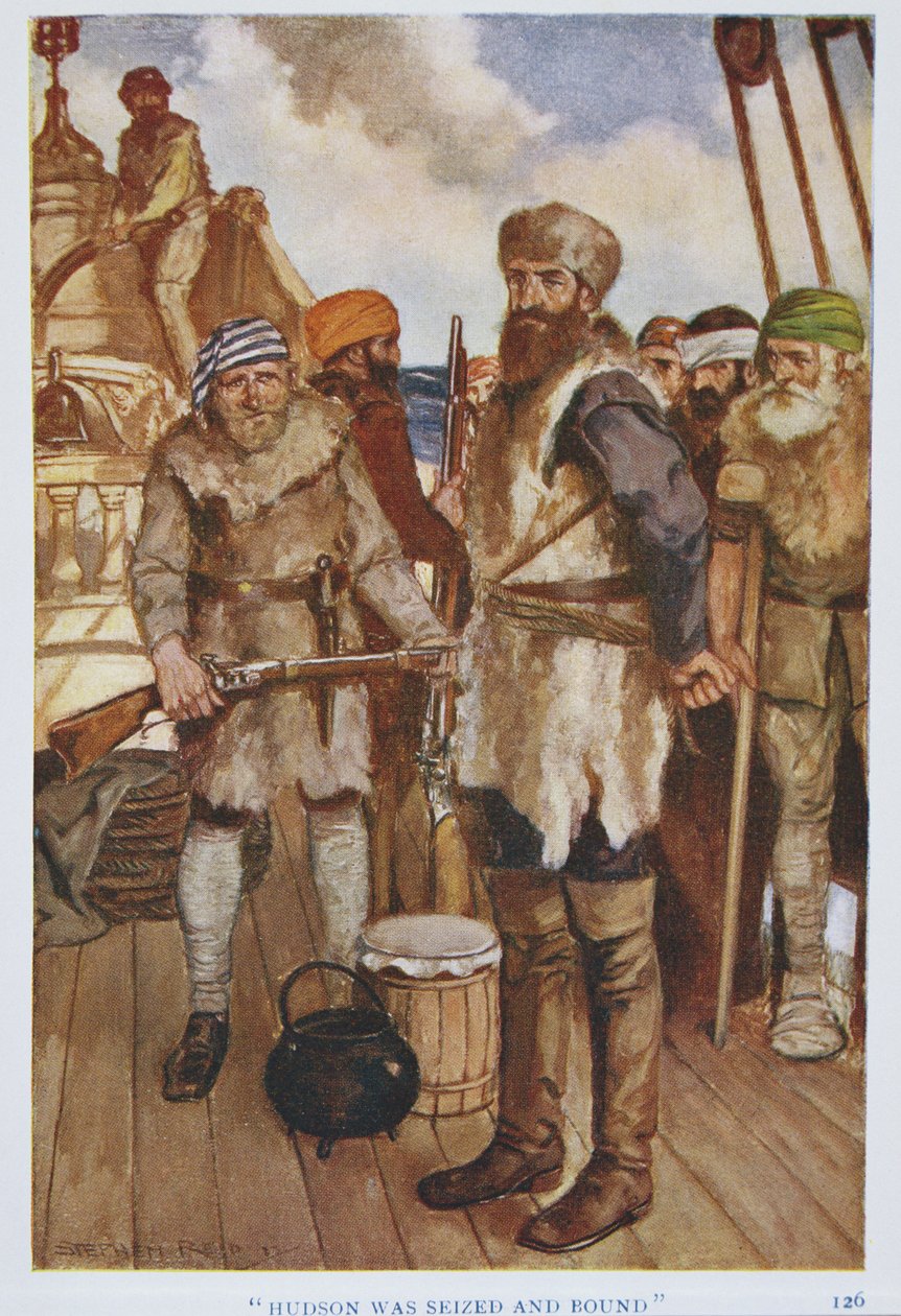 Hudson greps och bands, illustration från 