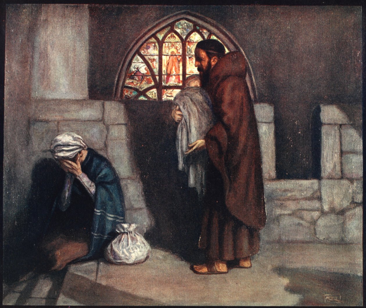 Saint John of God, illustration från 