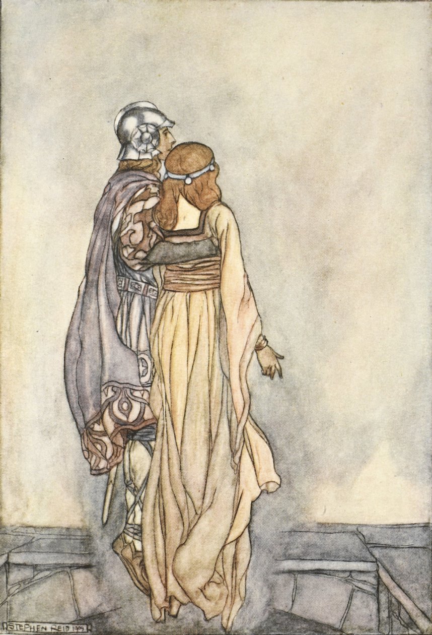 De reste sig i luften, illustration från 