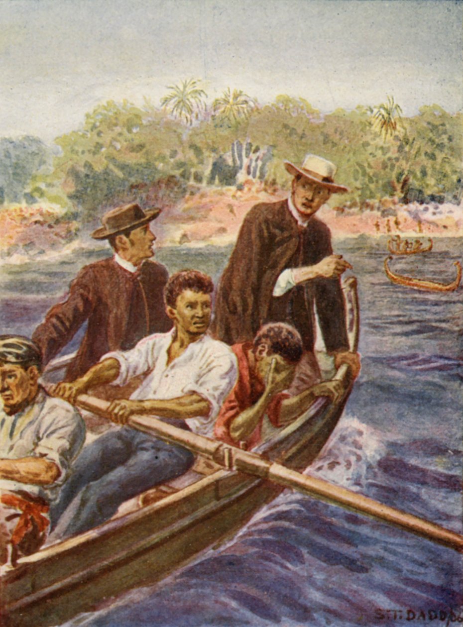 Illustration av biskop Pattesons liv (färglitografi) av Stephen T. Dadd