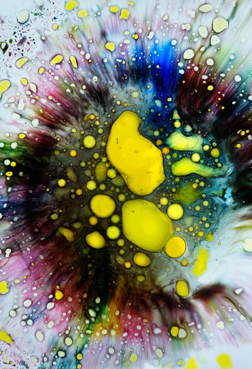 Tie Dye Splatter, 2024 av Steve Pavlovsky