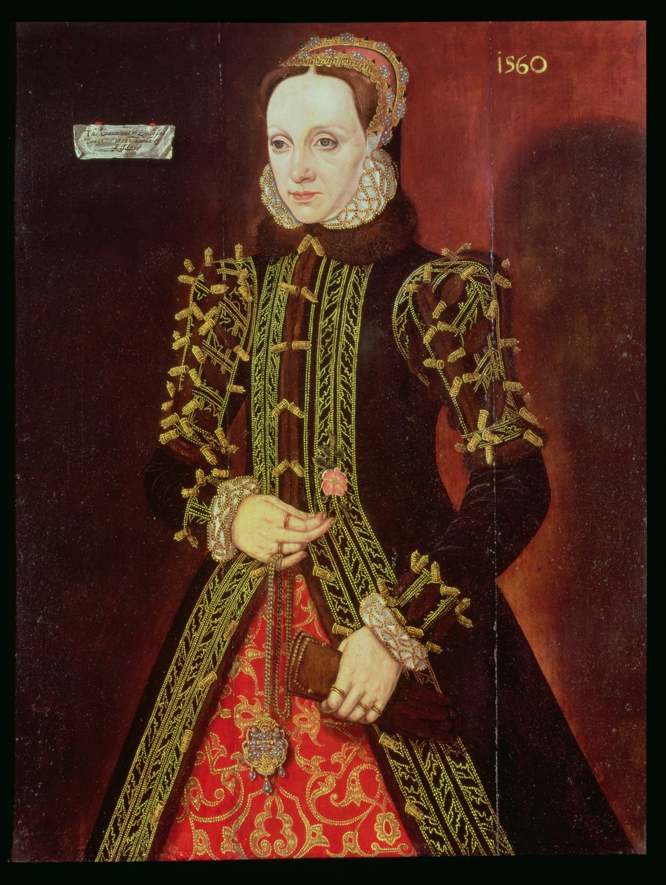 Elizabeth Fitzgerald, grevinna av Lincoln, 1560 av Steven van der Meulen
