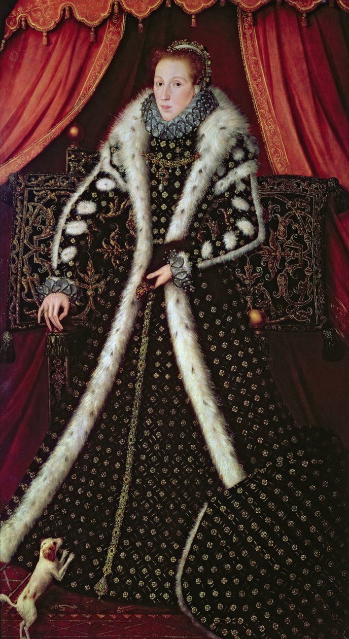 Frances Sidney, grevinna av Sussex, ca 1565 (panel) av Steven van der Meulen