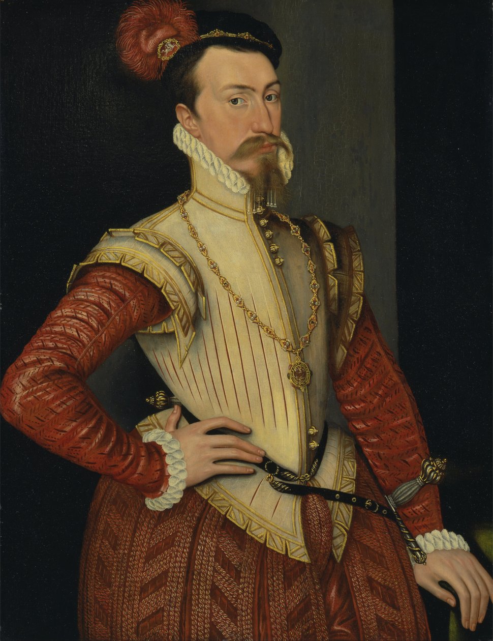 Robert Dudley, 1st Earl of Leicester av Steven van der Meulen