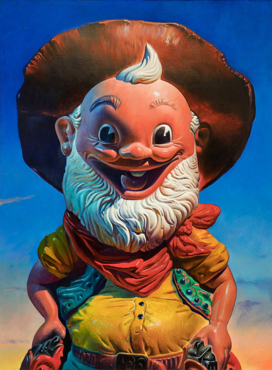 Outlaw, 2012 (olja på linne) av Steven Skollar