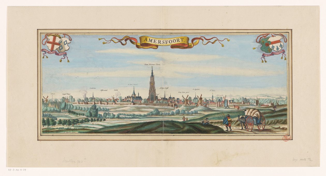 Utsikt över Amersfoort Amersfoort (titel på objekt) av Steven van Lamsweerde