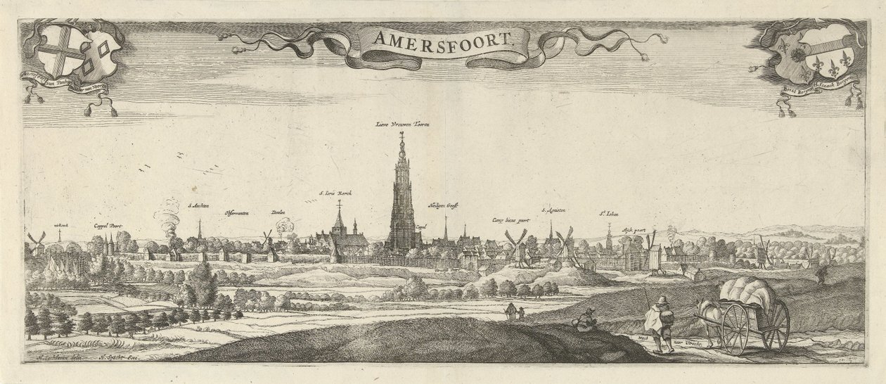 Utsikt över Amersfoort Amersfoort (titel på objekt) av Steven van Lamsweerde