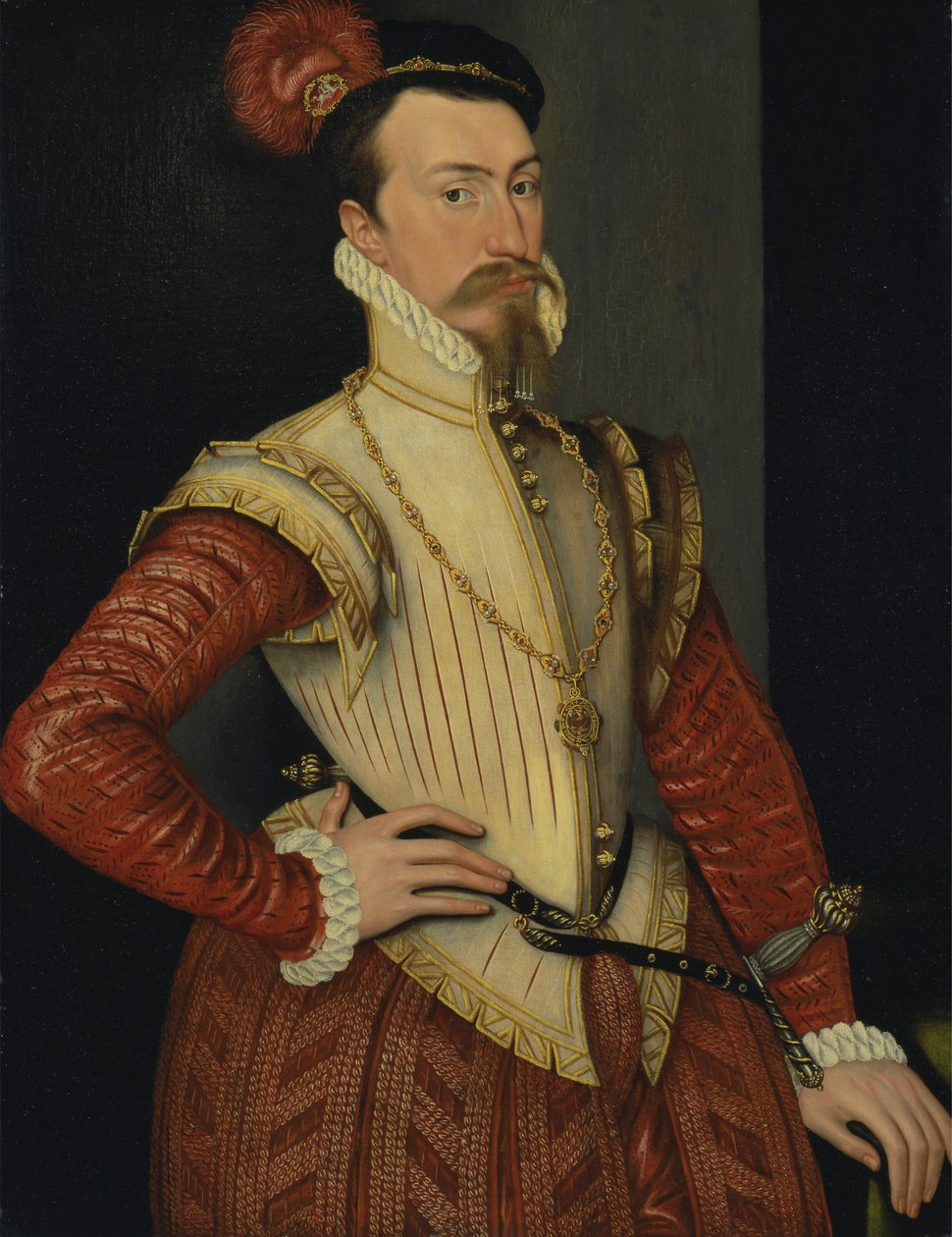 Robert Dudley, förste earl av Leicester (1532/3–1588) av Steven van der Meulen