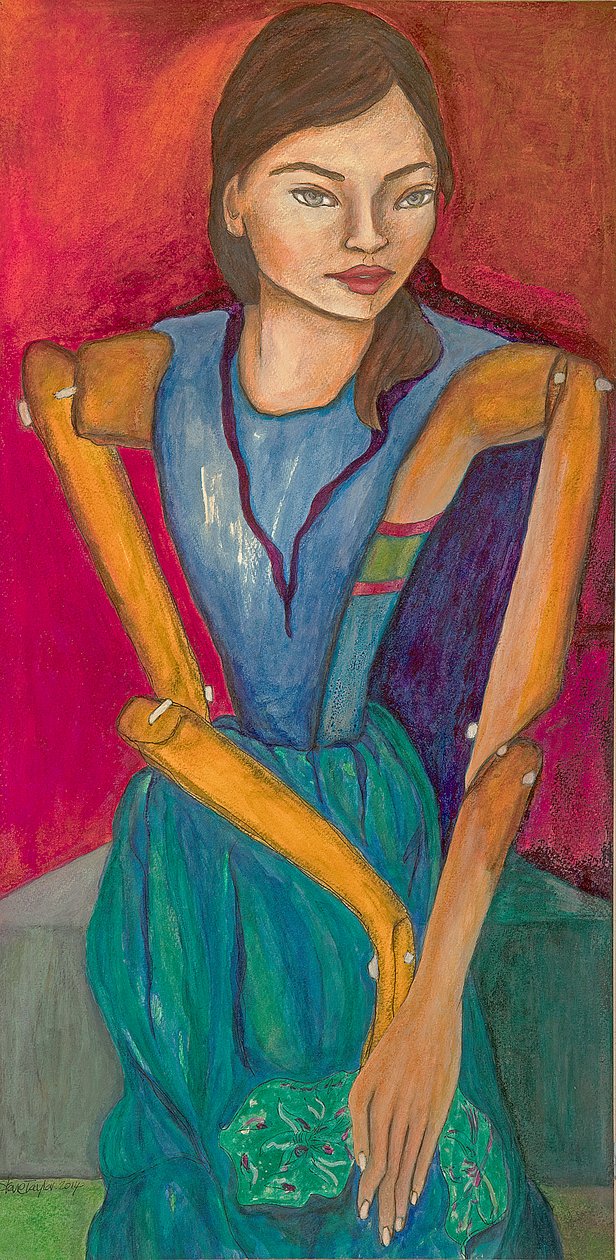 Från en marionett till en flicka, 2015 av Stevie Taylor