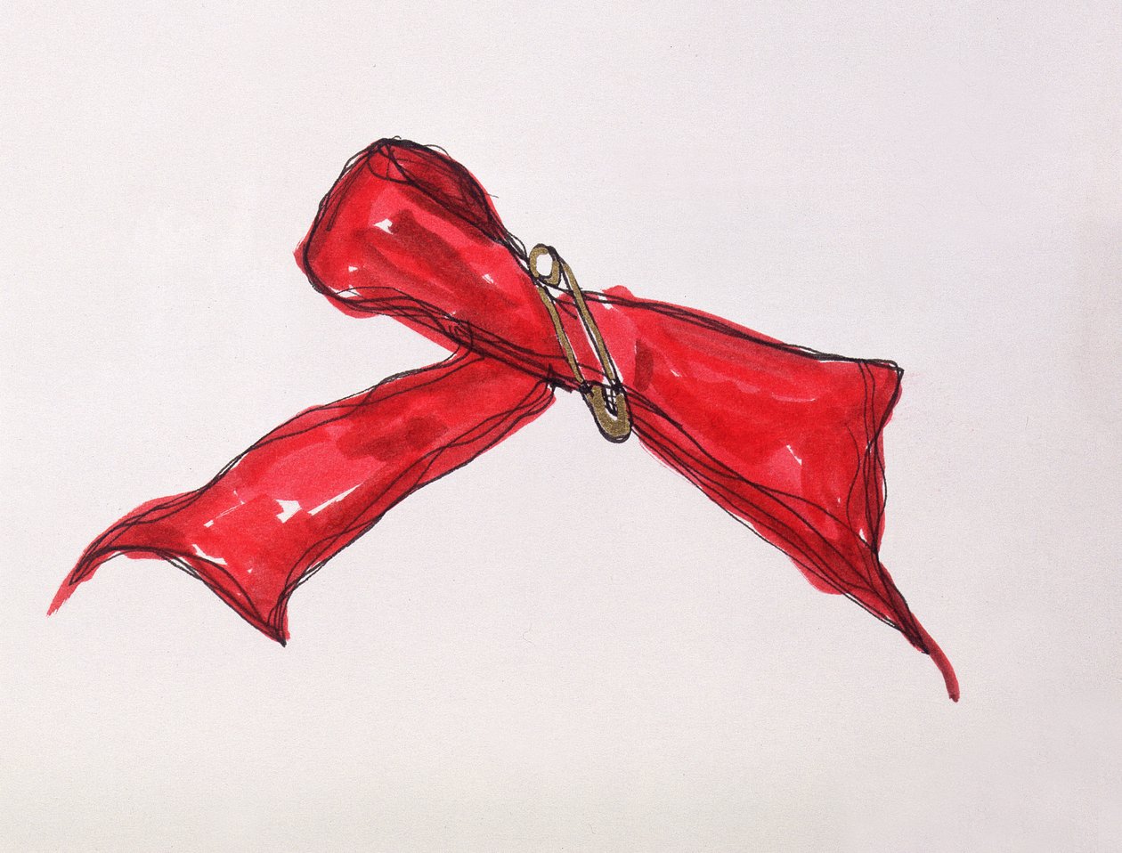 Warrior, 1997 (penna och bläck) av Stevie Taylor