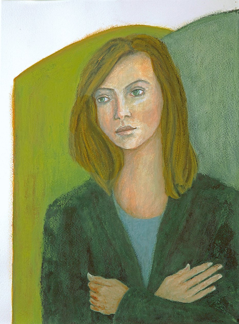 Keeping to Herself, 2014 (olie)swed av Stevie Taylor
