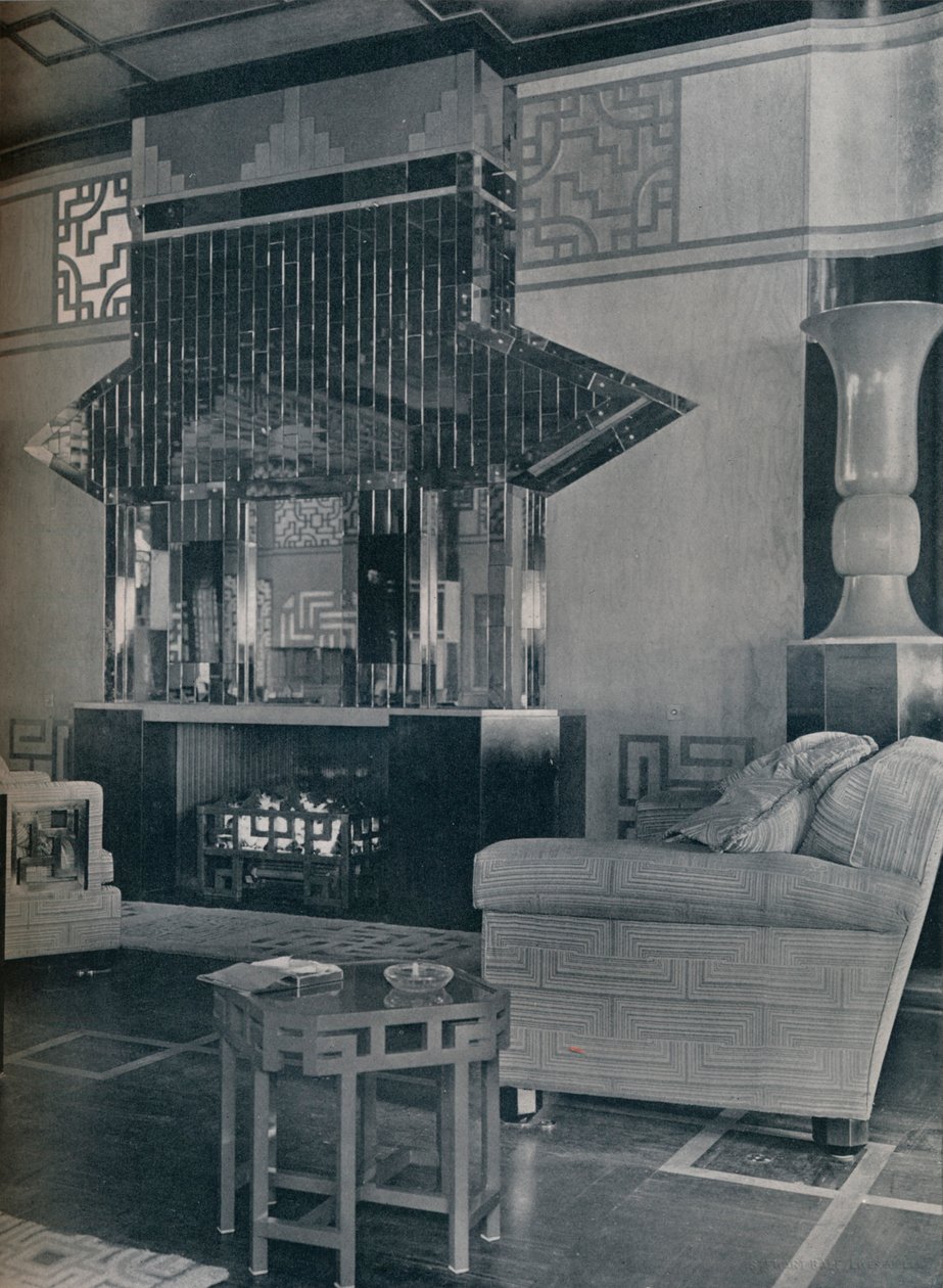 Cathay Lounge ombord på S.S. Empress of Britain, 1931 av Stewart Bale Limited