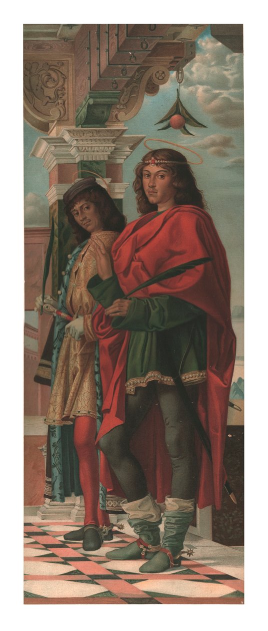 S:t Nazarus med St. Celsus, 1874. av Storch and Kramer