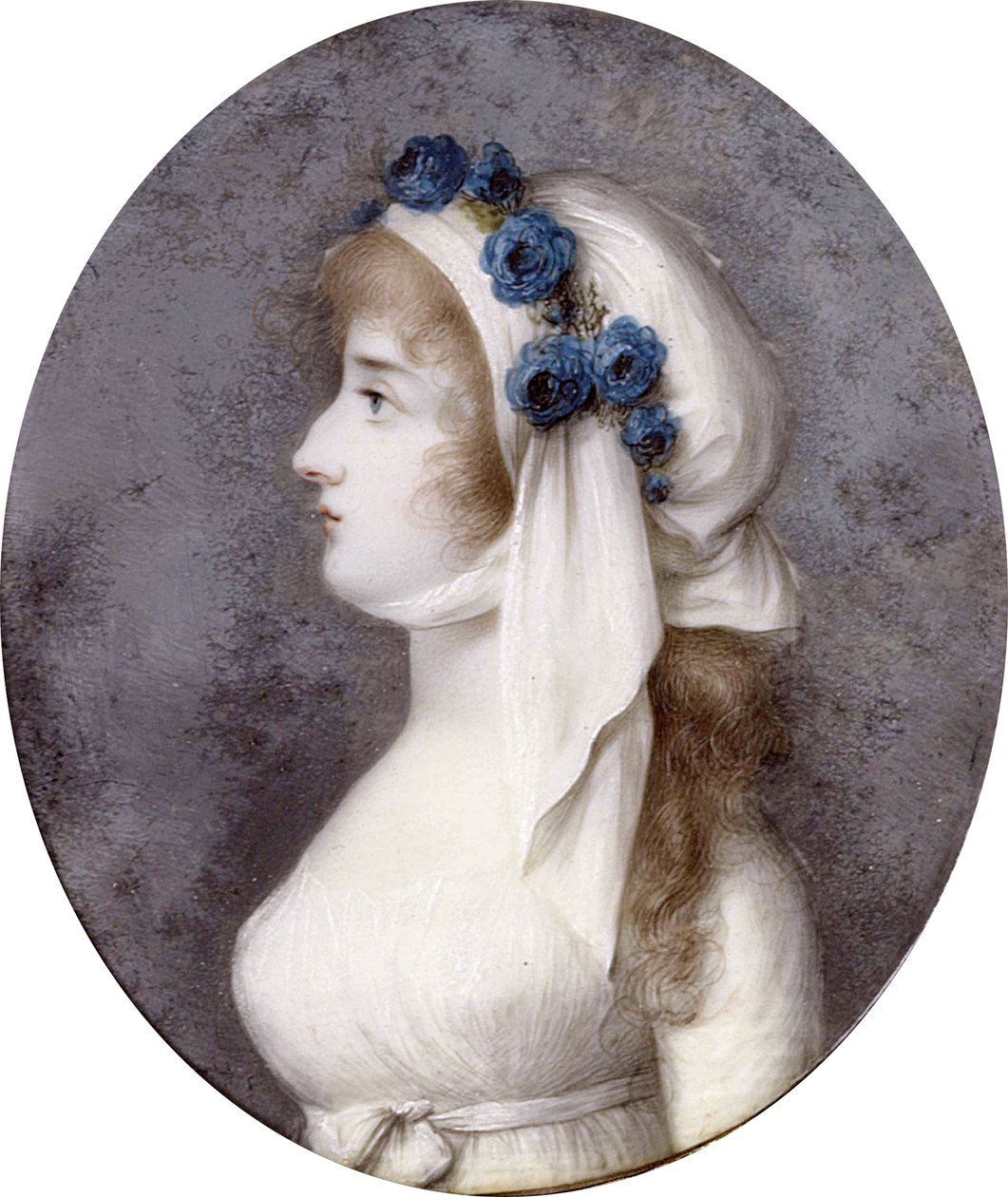 Porträtt av Contesse Elizaveta Borisovna Shakhovskaya 1773-1796, 1790-talet av Stroely