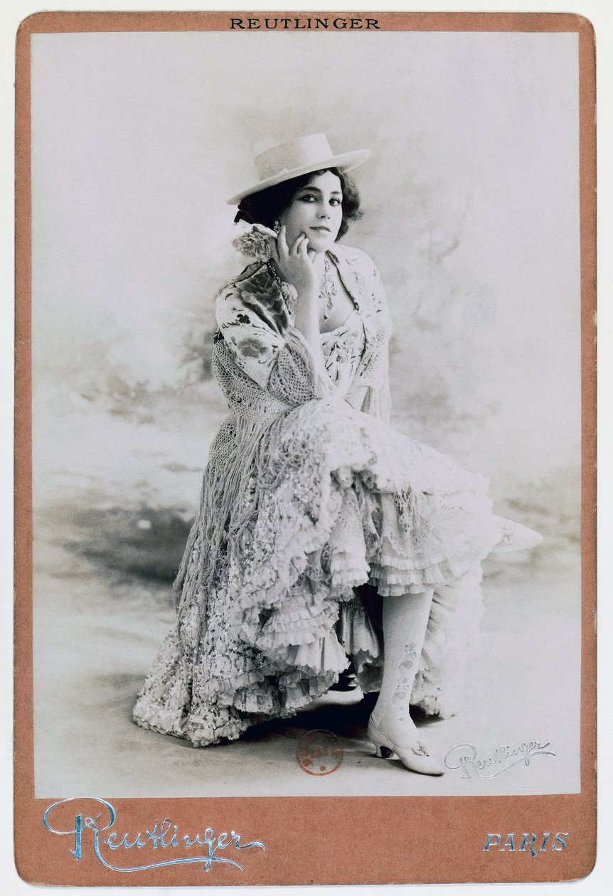Eliza Rosanna Gilbert känd som Lola Montez (Grange av Studio Reutlinger