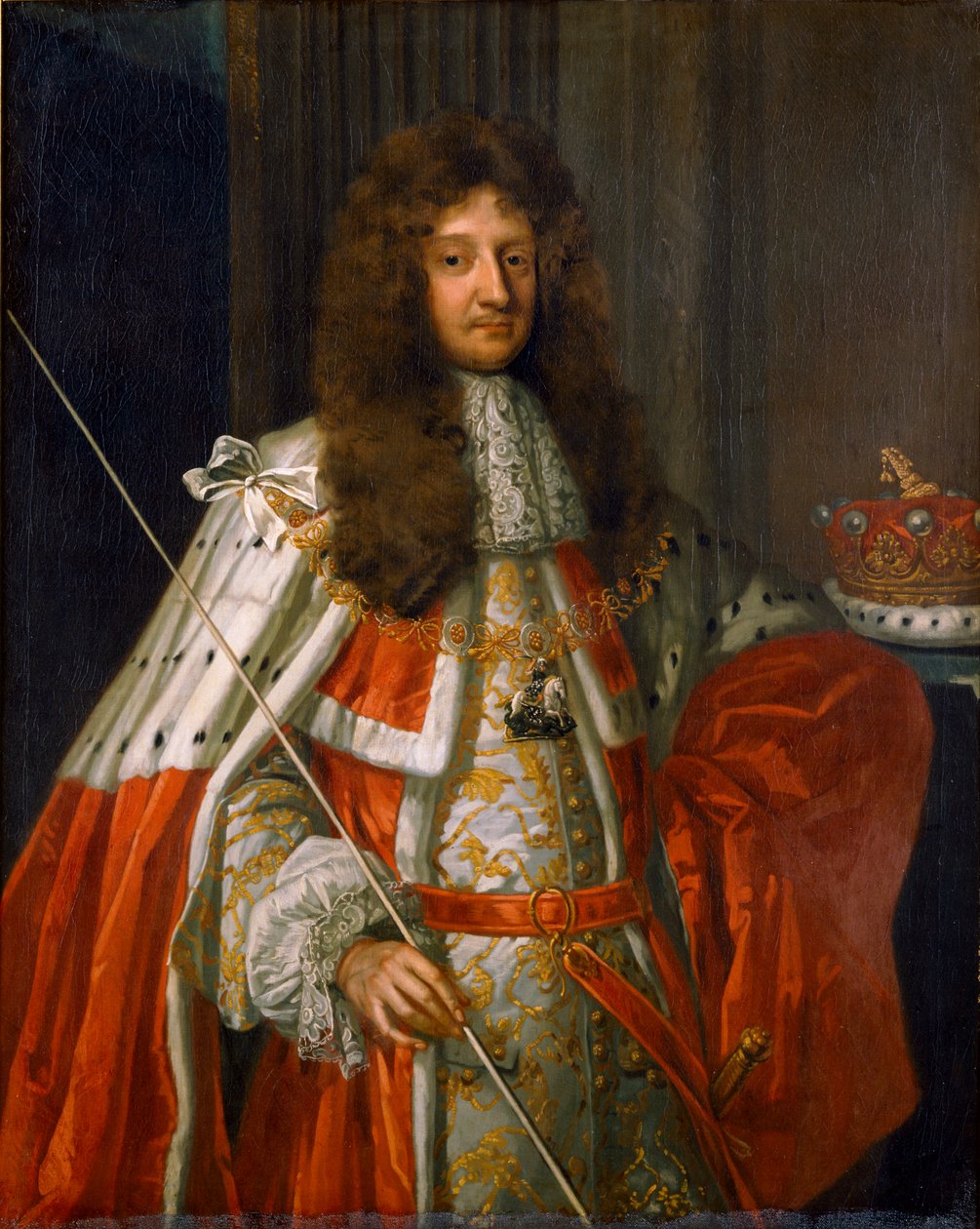 Porträtt av Laurence Hyde, 1:e earl av Rochester, engelsk statsman, 1685. av Studio of Sir Godfrey Kneller