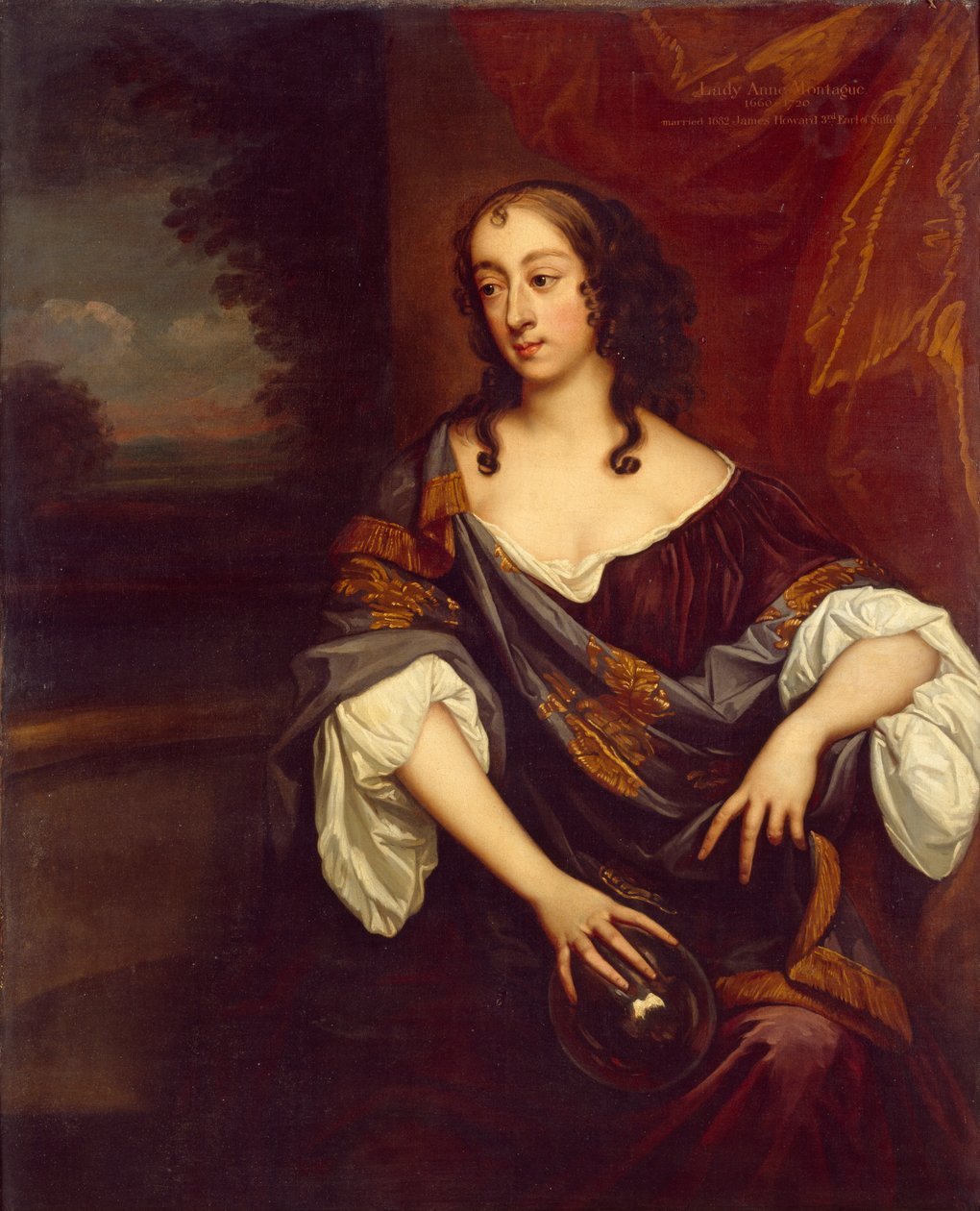 Elizabeth, grevinna av Essex, 1600-talet av Studio of Sir Peter Lely