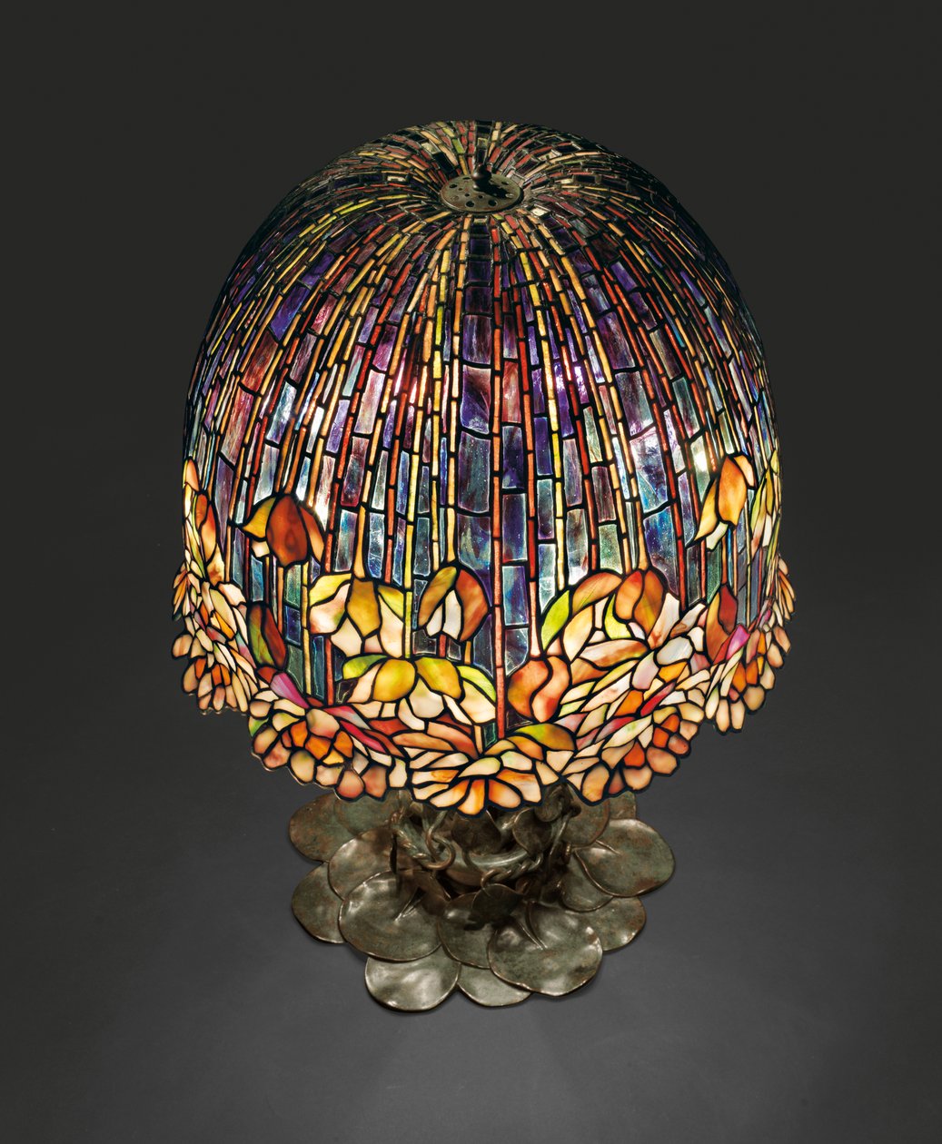 En bordslampa 