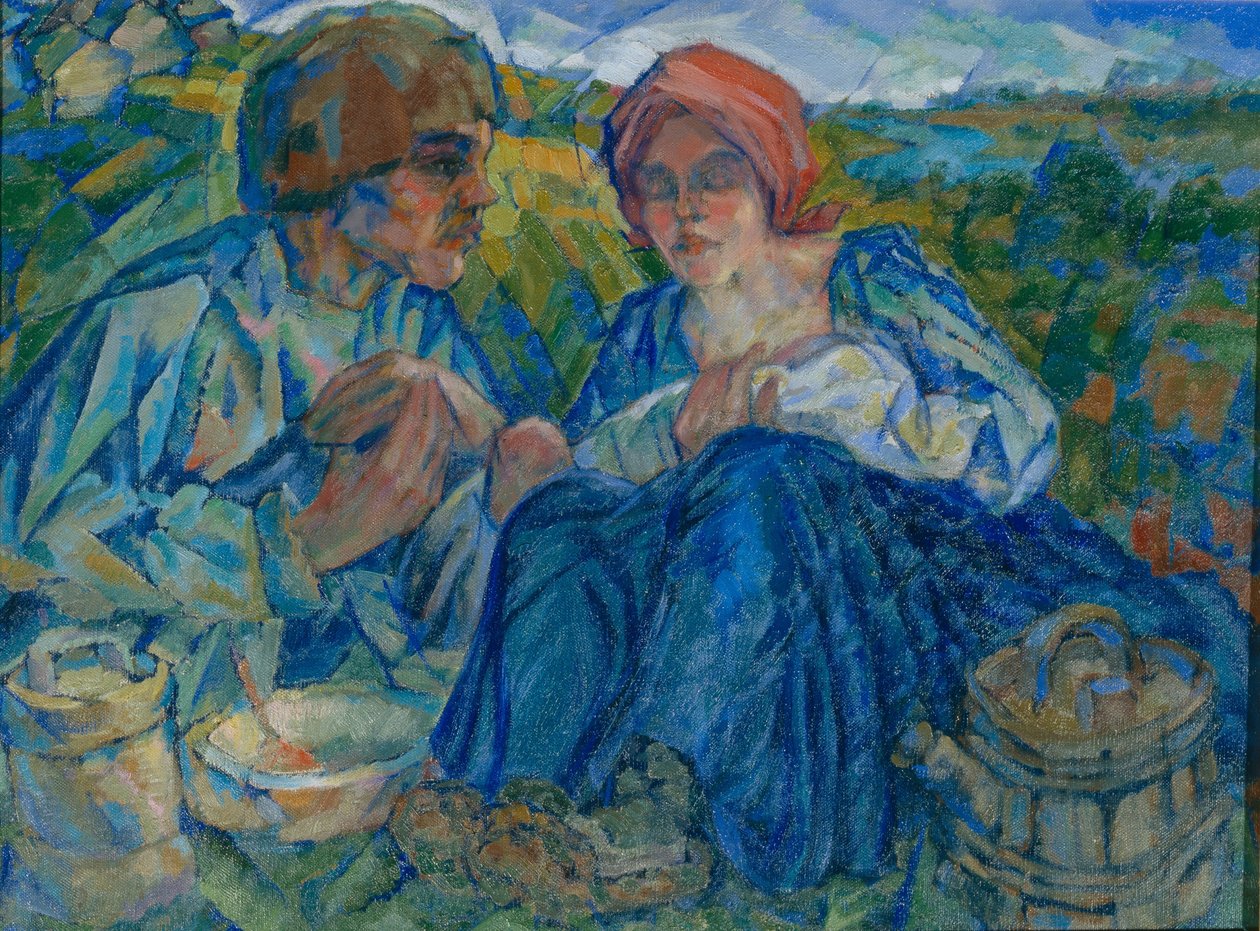 En måltid, 1920 av Subbotin