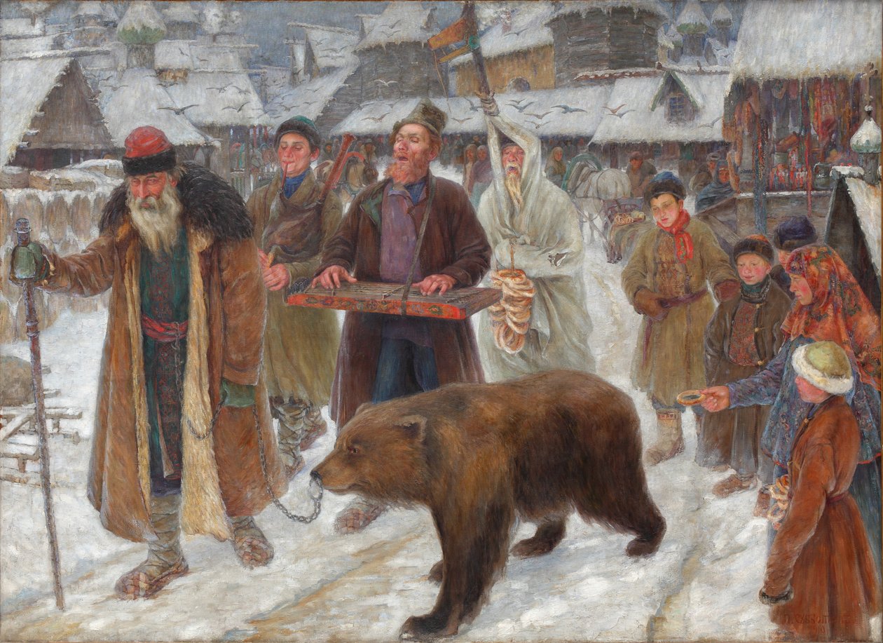 Skomorokhs sång, 1910 av Subbotin