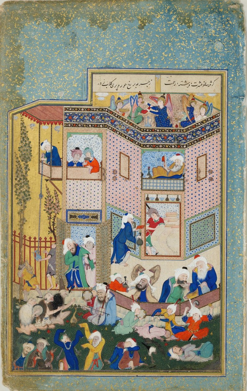 Allegori av berusning av Sultan Muhammad