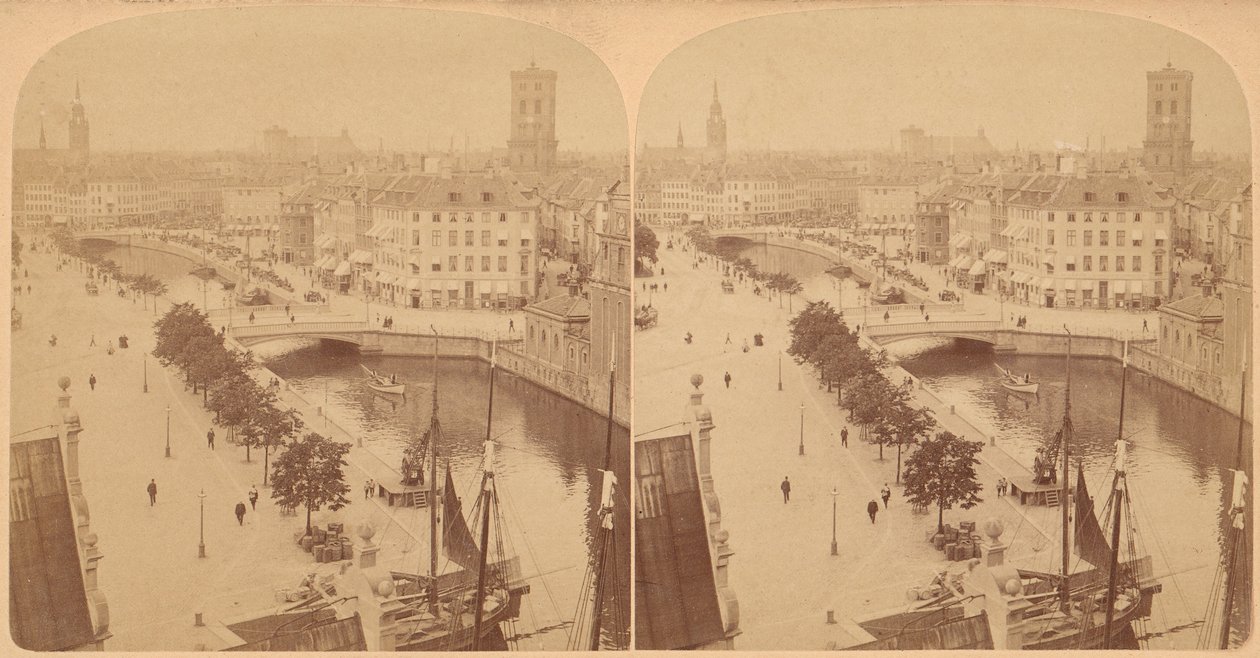 Köpenhamn, Danmark, hela Skandinaviens metropol, 1850-1910-talen. av Sun Sculpture Works and Studios