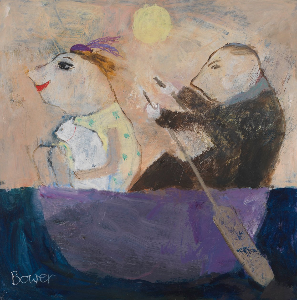 Är det inte trevligt här ute?, 2011 av Susan Bower