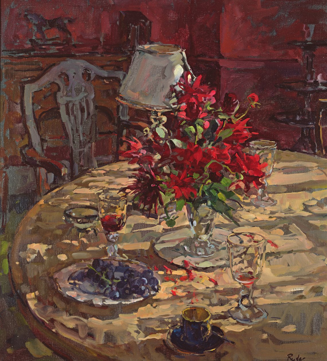 Solljus & Dahlior av Susan Ryder