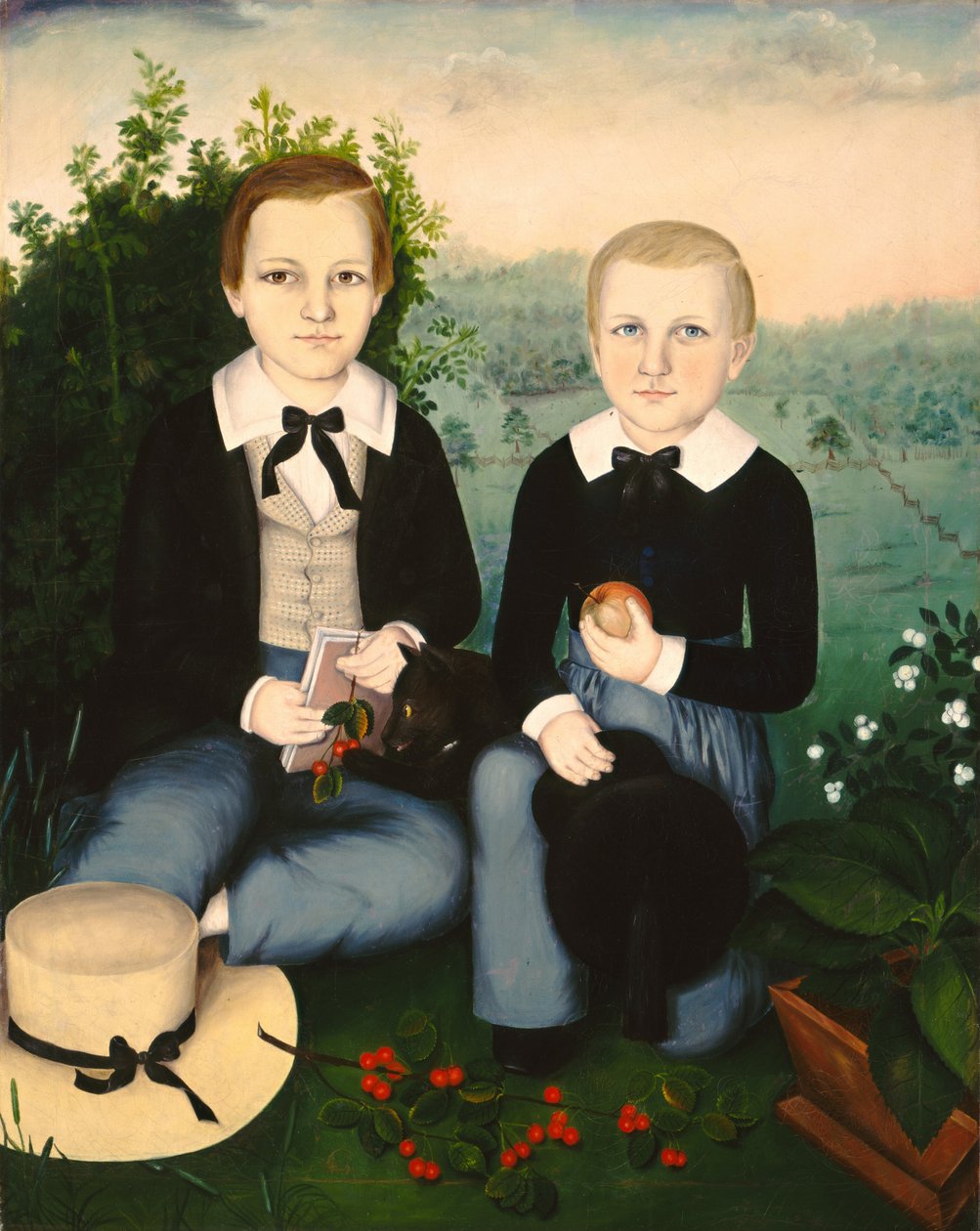 Bröder, c. 1845. av Susan Catherine Waters