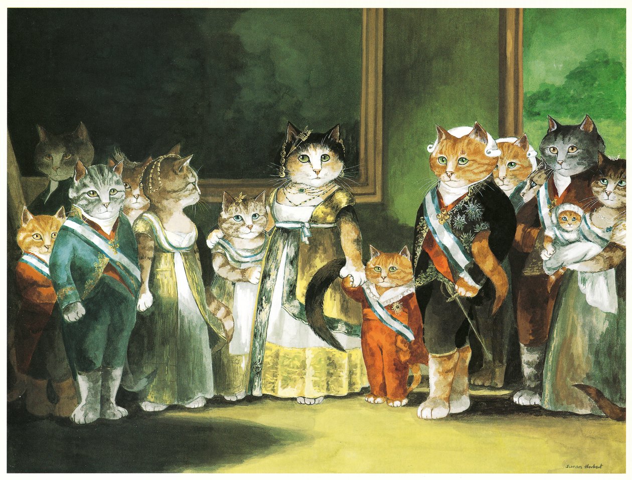 Illustration från The Cats