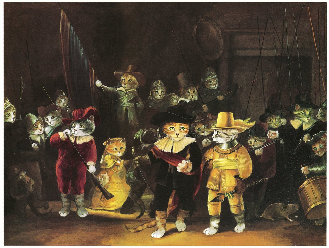 Illustration från The Cats