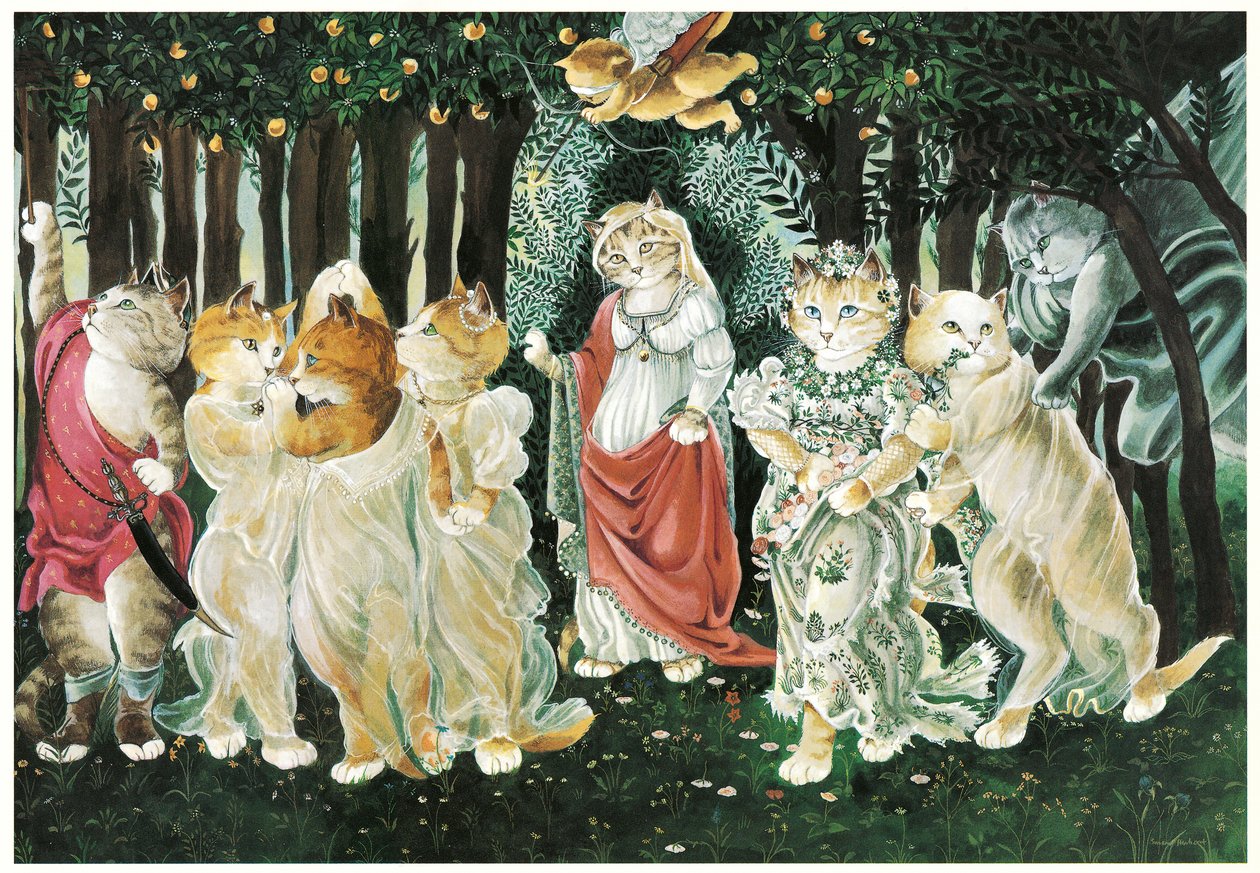 Illustration från The Cats