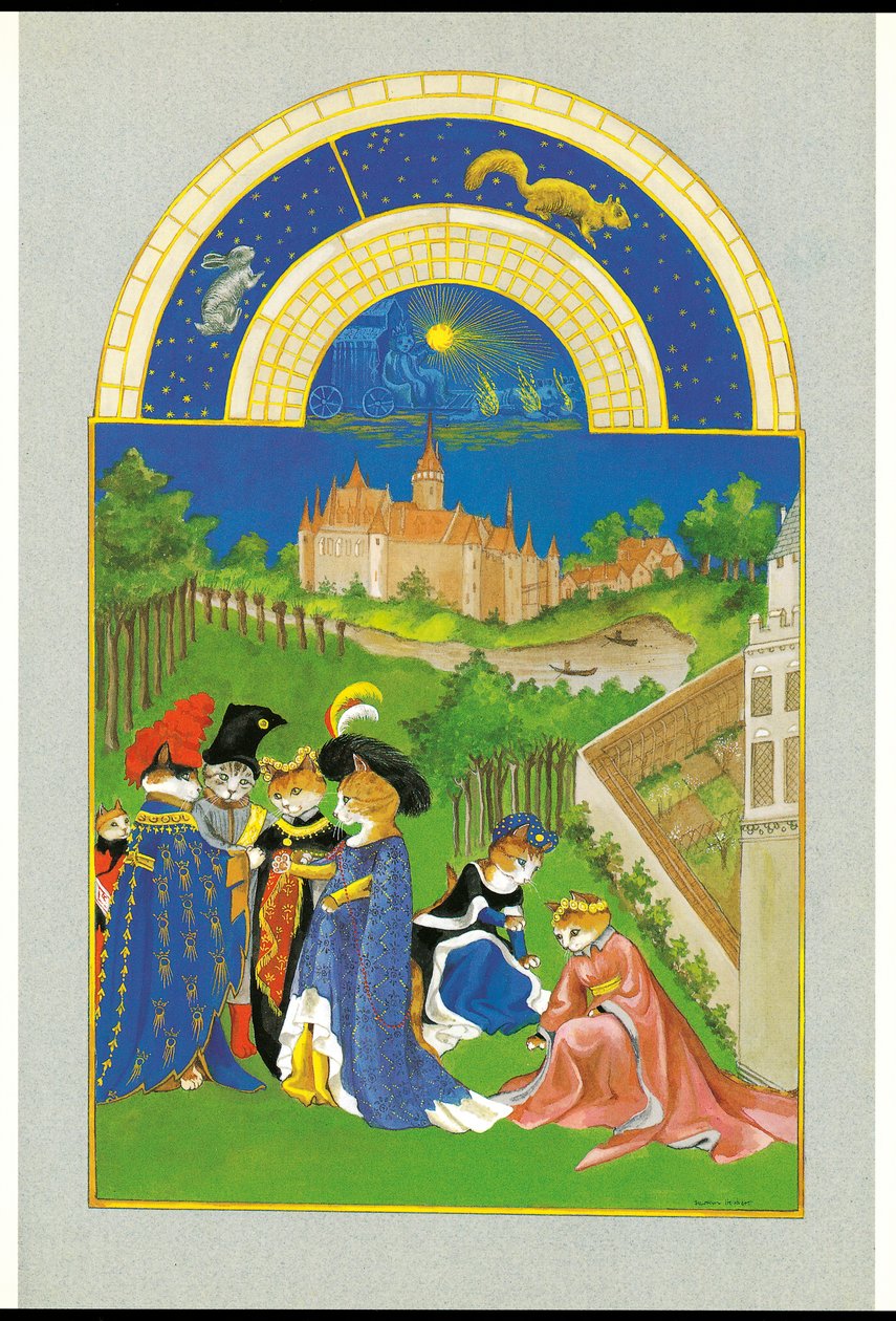Illustration från The Cats