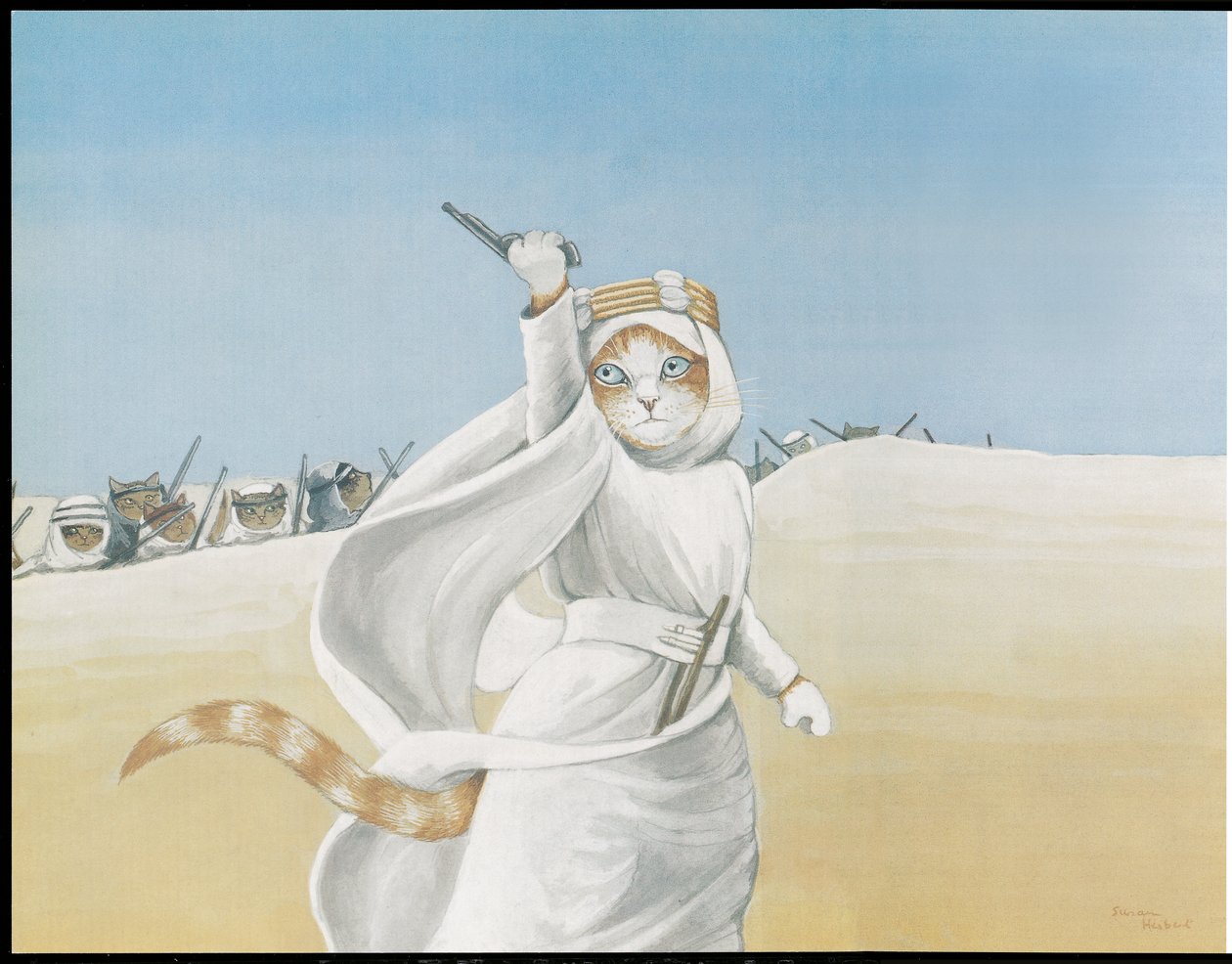 Illustration från filmen Cats (publ. 2006) av Susan Herbert
