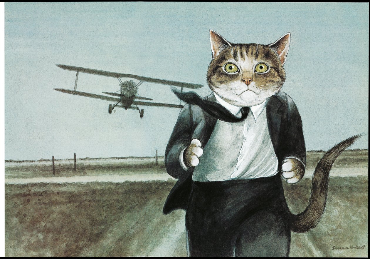 Illustration från filmen Cats (publ. 2006) av Susan Herbert