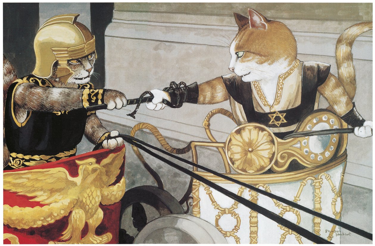 Illustration från filmen Cats (publ. 2006) av Susan Herbert