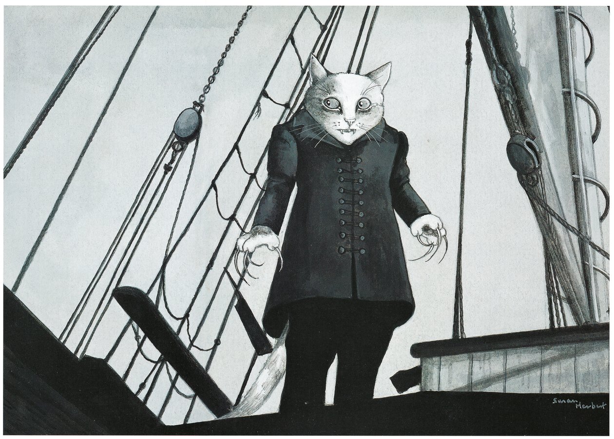 Illustration från filmen Cats (publ. 2006) av Susan Herbert