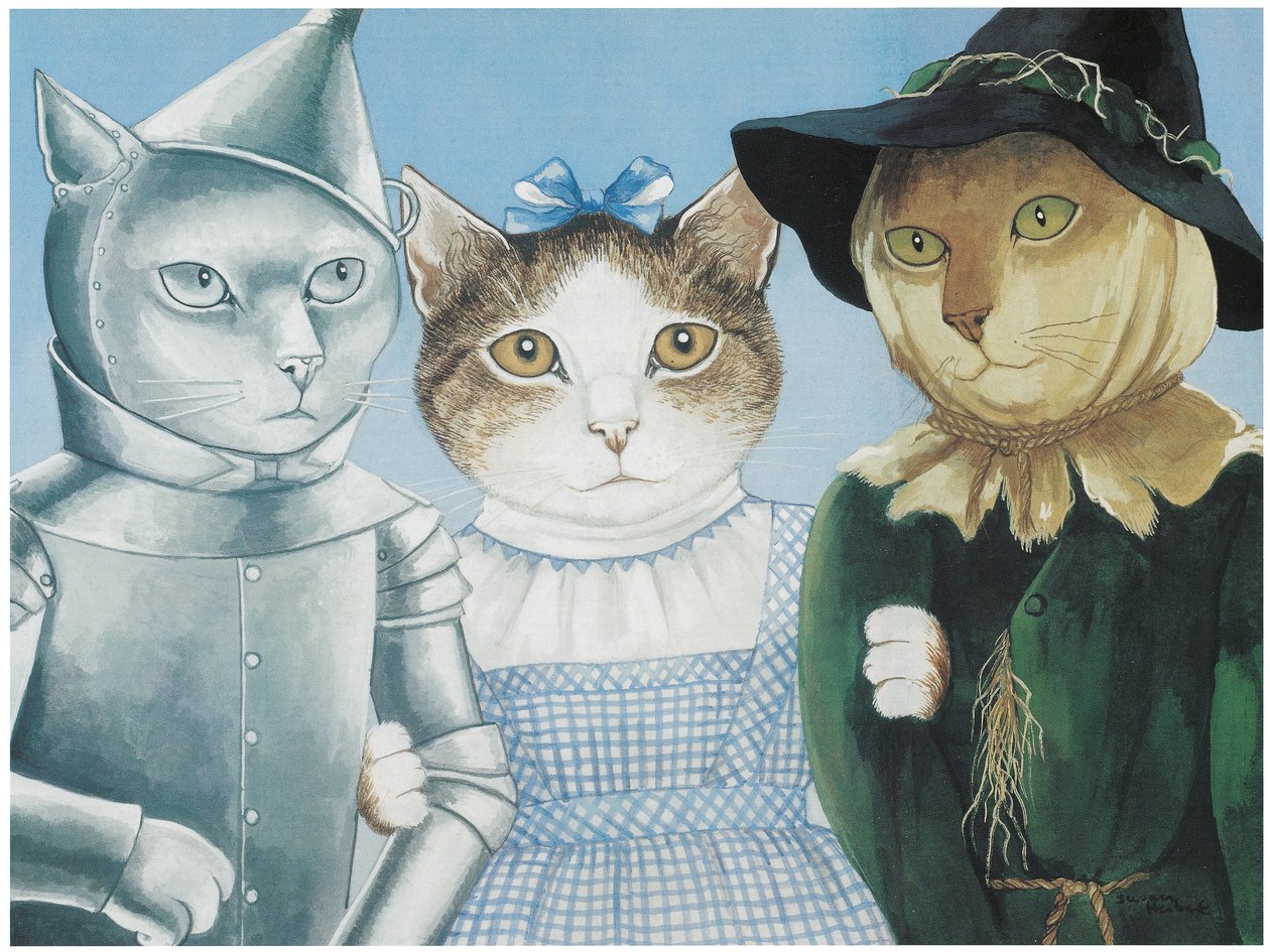 Illustration från filmen Cats (publ. 2006) av Susan Herbert
