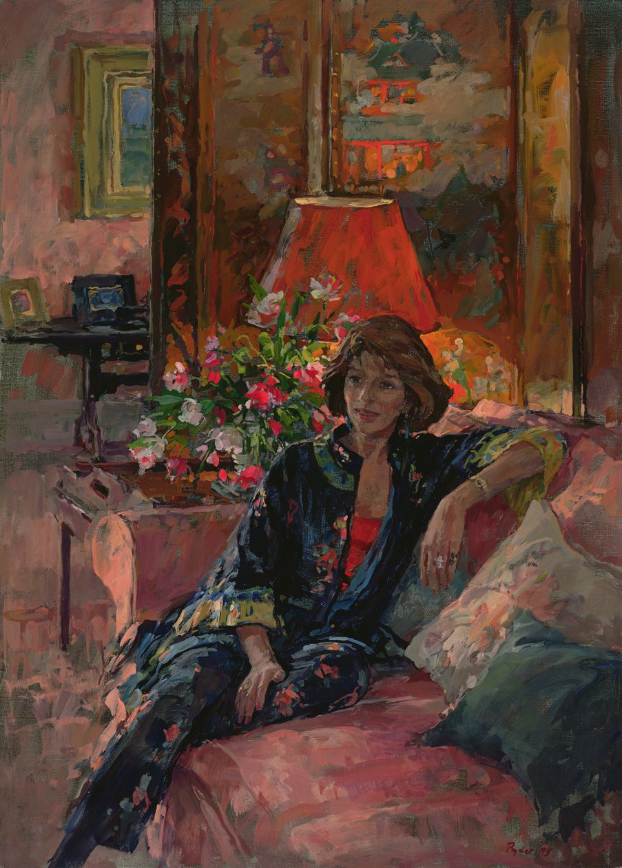 Mrs Peter Hambro, 1996 av Susan Ryder