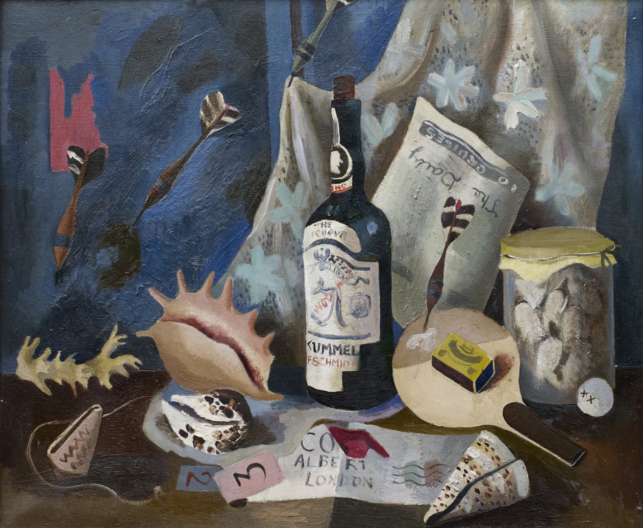 Stilleben (olja på duk) av Suzanne Cooper