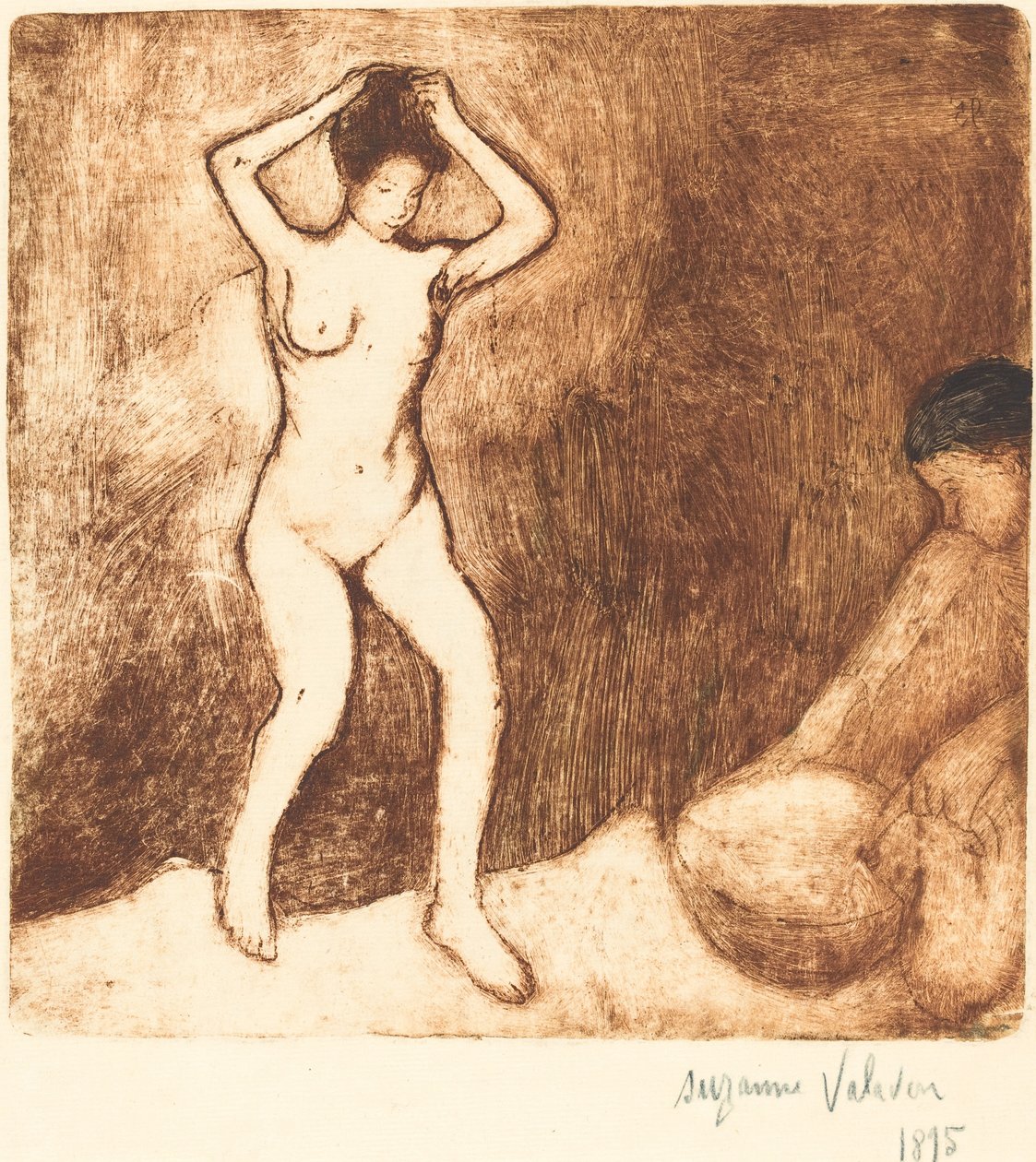 Toaletten av Suzanne Valadon