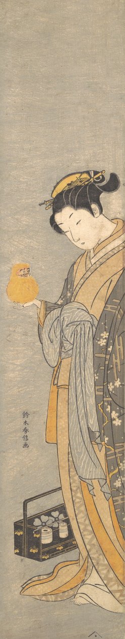 Skönhet och helighet, troligen 1770., troligen 1770. av Suzuki Harunobu