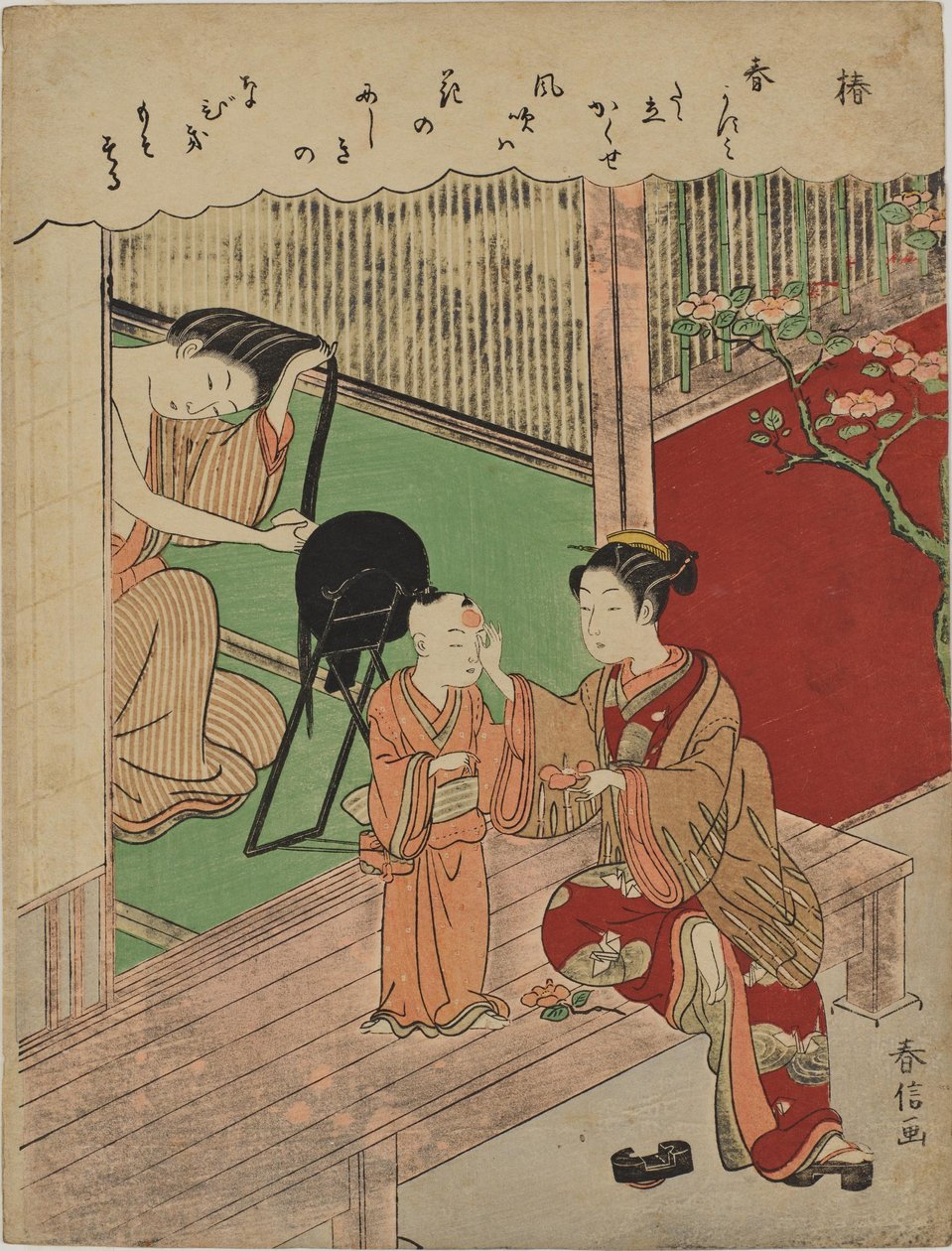 Kamelior av Suzuki Harunobu