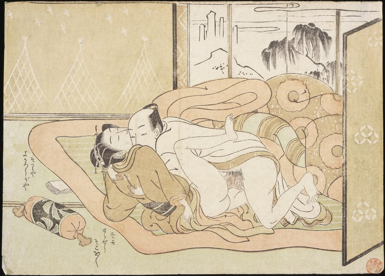 Älskande av Suzuki Harunobu