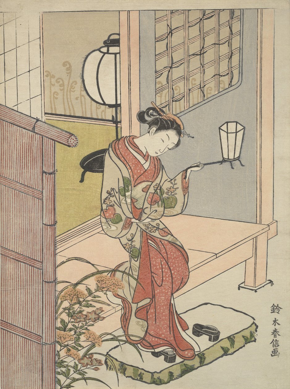 Tryck, ca. 1762, ca. 1762. av Suzuki Harunobu