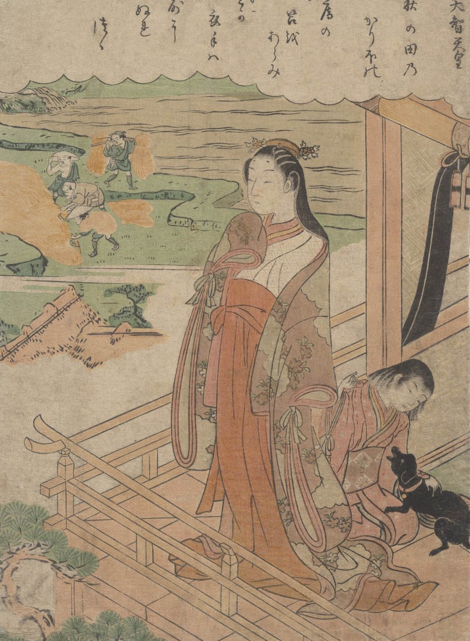 Sympati, ca. 1768., ca. 1768. av Suzuki Harunobu