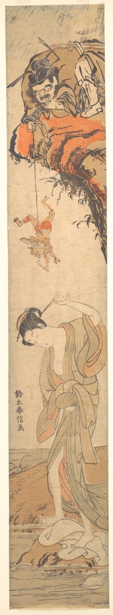 Der unsterbliche Kume av Suzuki Harunobu