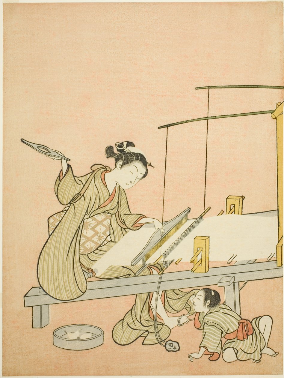 Kasta skytteln av Suzuki Harunobu