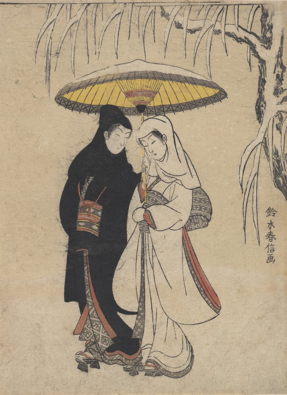 swedish av Suzuki Harunobu
